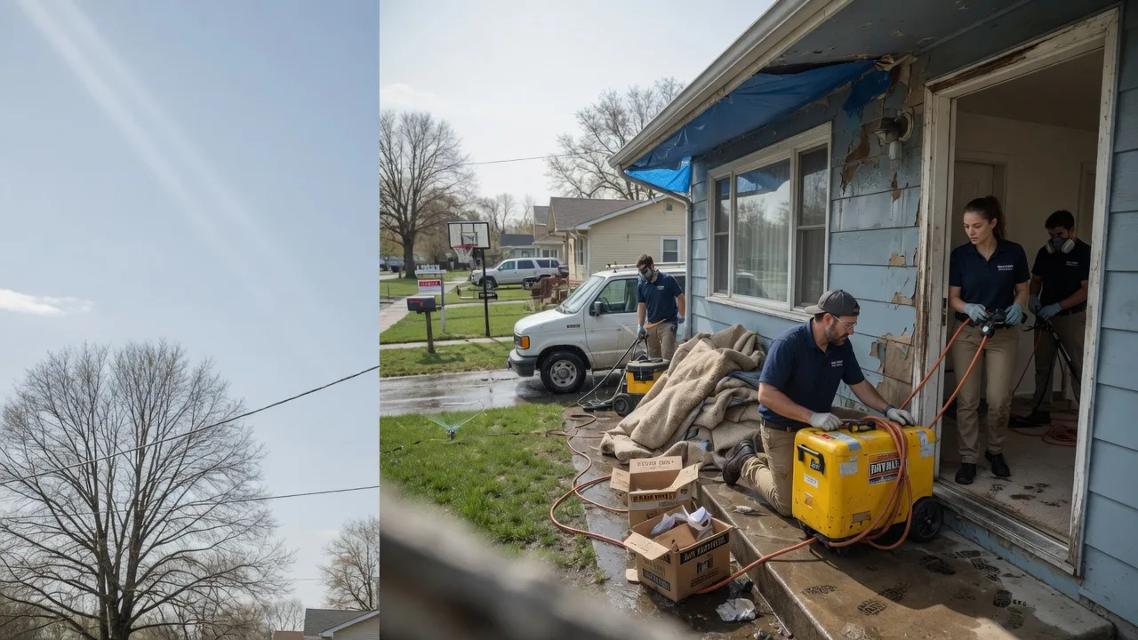 Basement Flood Cleanup in High Point, NC near me